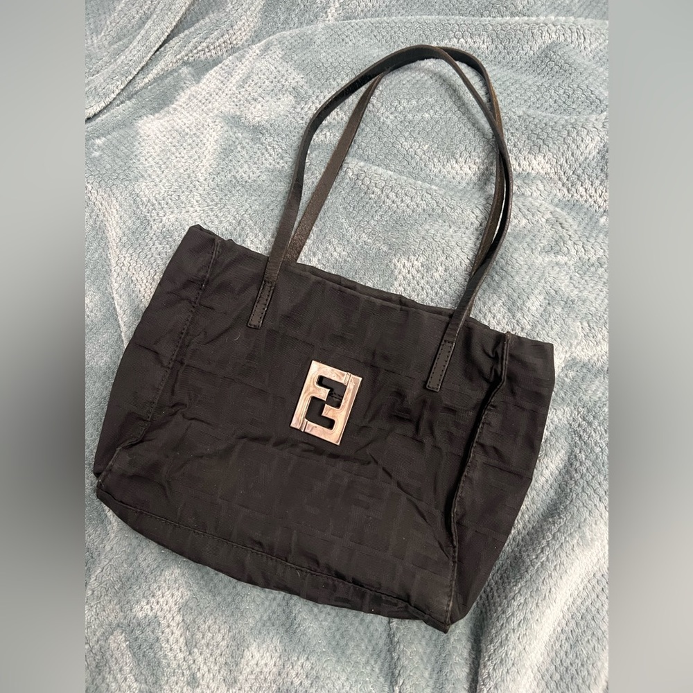Fendi zucca monogram mini tote
